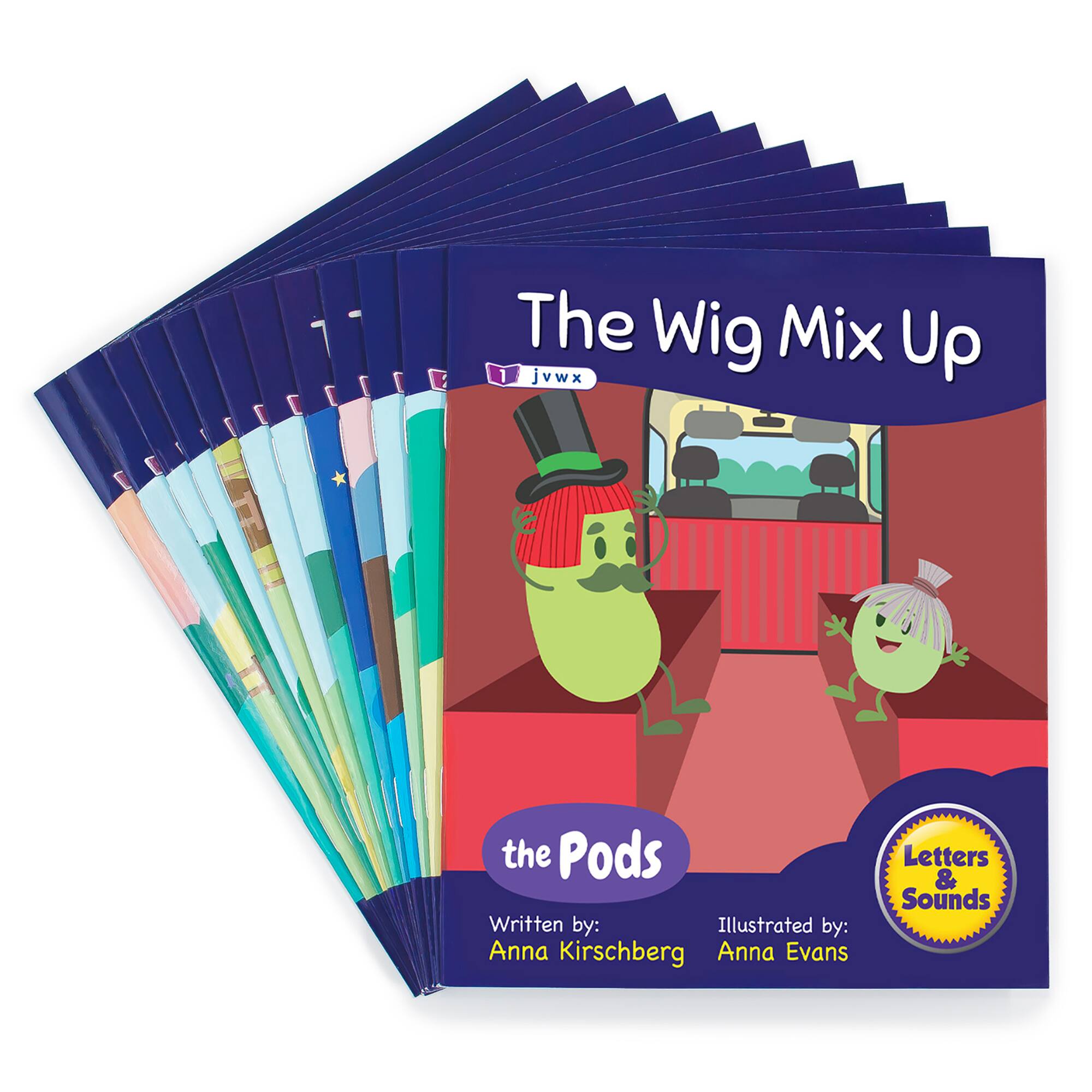 Junior Learning® Decodable Readers The Pods Phase 3 Phonics Set